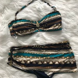 Michael Kors two piece swim suit.